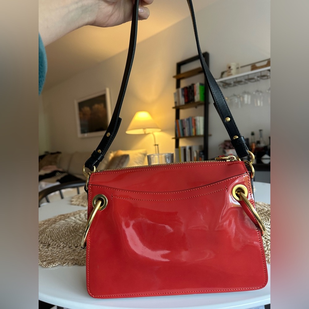 Chloè Roy Patent Leather Crossbody Bag - Picture 5 of 7